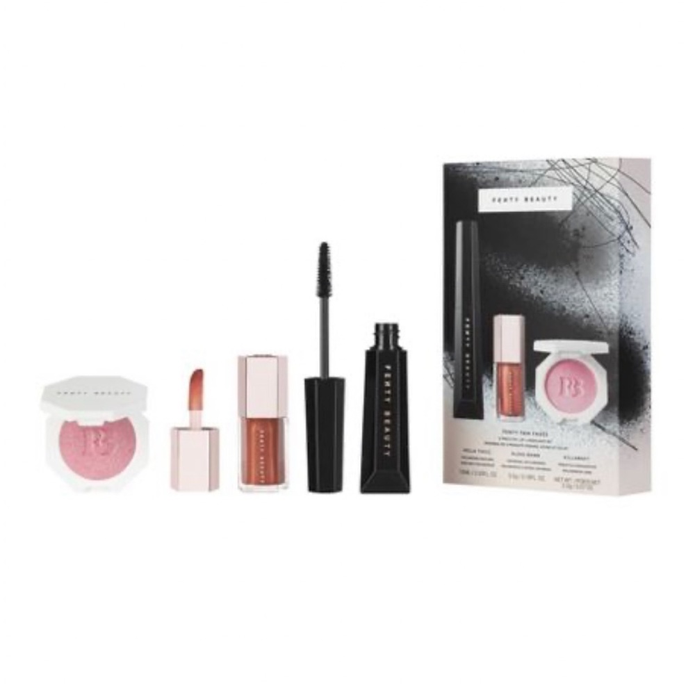 Fenty Snackz by Fenty Beauty Fam Faves Eye, Lip & Highlighter 3 pc. Set-NIB